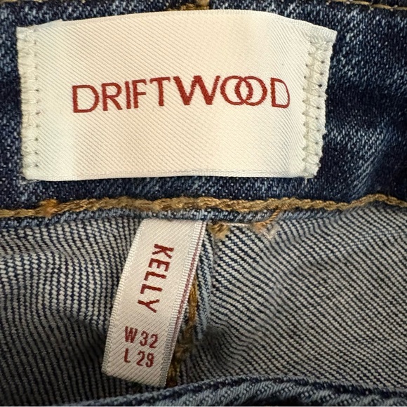Driftwood Kelly Jeans Bootcut Women’s Blue Medium Wash Cotton Denim 32 - Picture 7 of 9